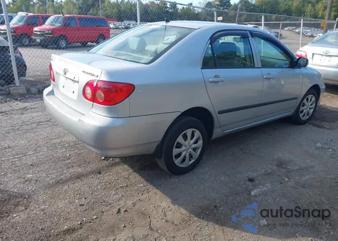 2005 Toyota Corolla Ce из США, поврежденный, VIN 2T1BR32E45C554535